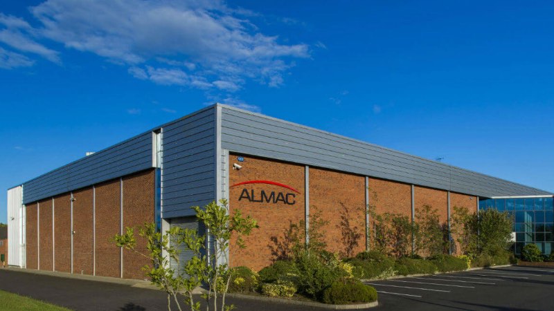Almac欧盟总部位于爱尔兰邓达克的芬纳航空商业科技园
