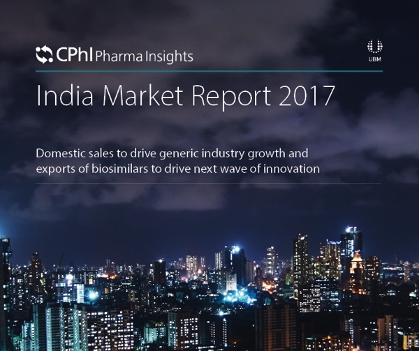 CPhI发布2017年印度医药市场报告的调查结果