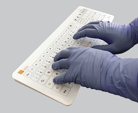 可消毒的键盘和平板电脑将病原体传播的风险降至最低
