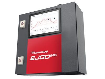 (图右)EJGO MC multi-pump控制器与10”机载控制触摸人机界面
