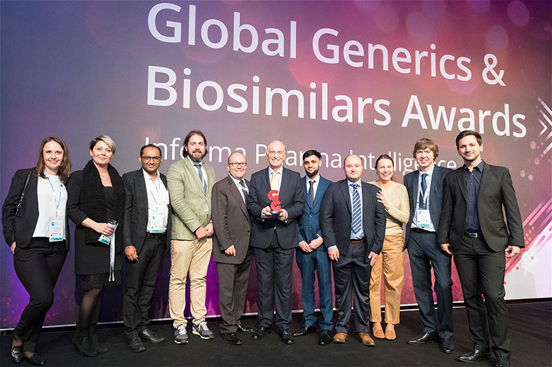 Rephine荣获2019年全球仿制药和生物仿制药奖“年度行业合作伙伴”