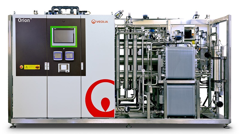 滑动安装，移动ORION-4000S装置适用于制药行业的水净化
